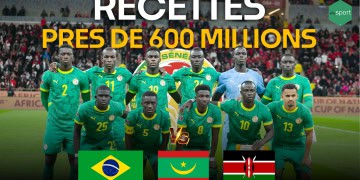 Équipe Nationale : Près de 600 millions FCFA de recettes générés par la FSF contre Brésil, Kenya et Mauritanie - wiwsport