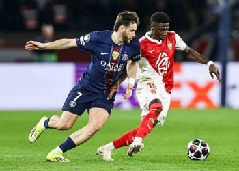 Ligue des Champions : Pas d'exploit pour l'AS Monaco, éliminée par le PSG - wiwsport
