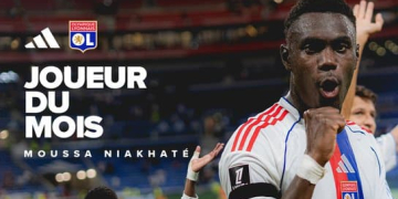 Ligue 1 : Moussa Niakhaté élu Joueur du mois de février à Lyon - wiwsport