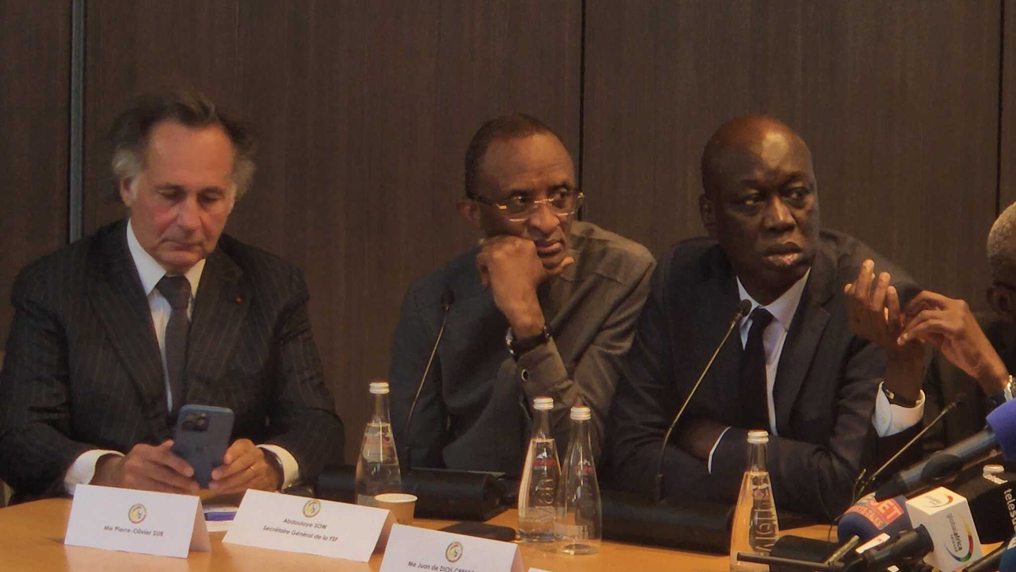 Recours au TAS : Me Pierre Olivier Sur et Me Seydou Diagne brandissent une plainte pour corruption contre des membres de la CAF ! - wiwsport