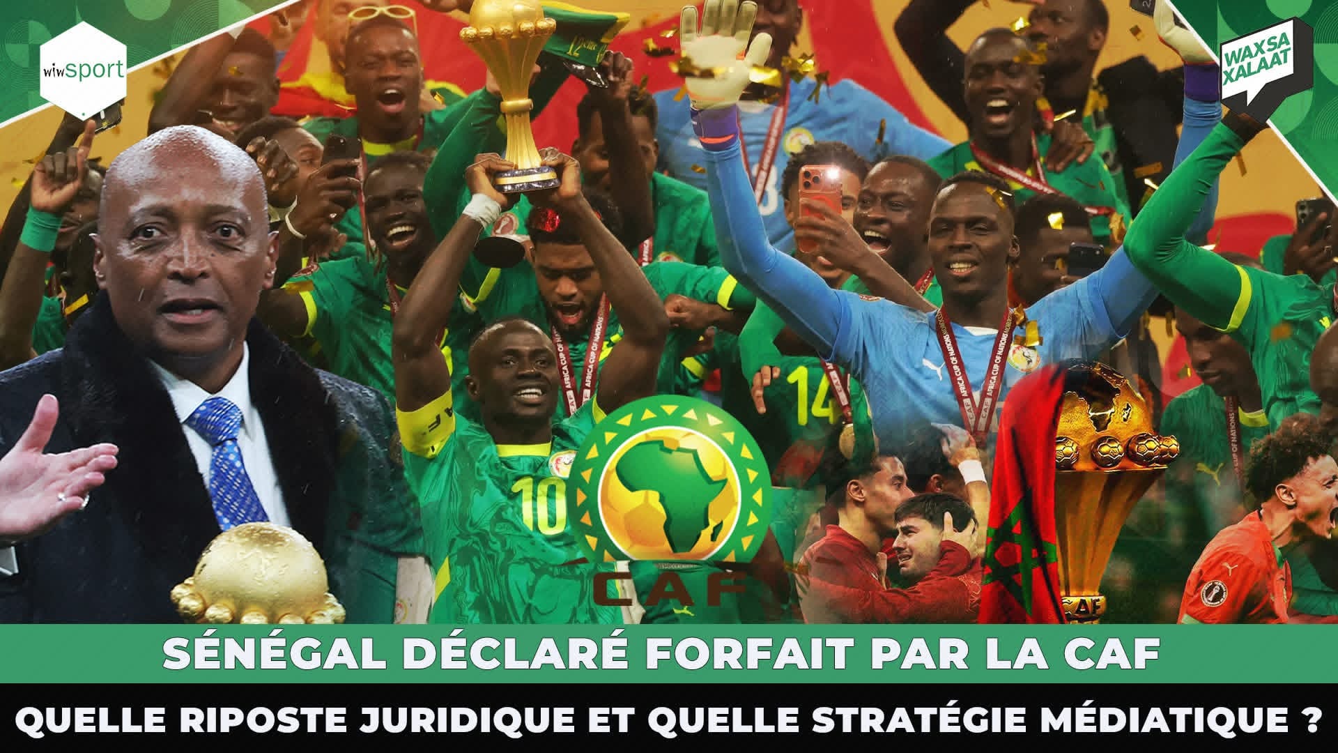 Sénégal déclaré forfait par la CAF : quelle riposte juridique et quelle stratégie médiatique ?