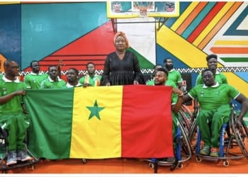 CAN de basket en fauteuil roulant : les Lions reçoivent le drapeau national et visent l’or - wiwsport Screenshot