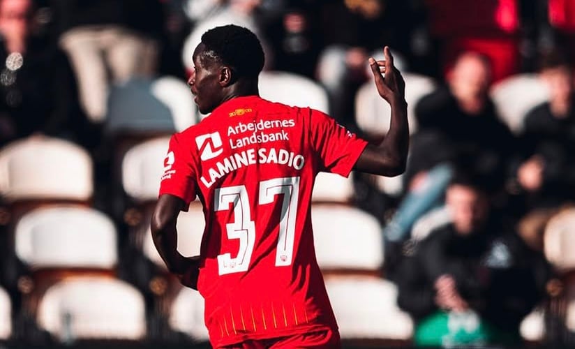 Superliga: Mamadou Lamine Sadio inscrit son deuxième but avec Nordsjælland - wiwsport Screenshot