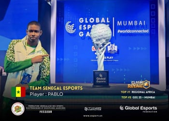 Esport – FESSEDA (MUMBAI WORLD FINALS 2026) : Mohamed Sall alias Pablo hisse le Sénégal à la 1ère place africaine et à la 5e mondiale - wiwsport