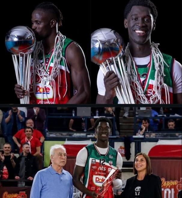 Coupe d’Italie LNP Série A2 : Gora Camara et Assane Sankaré sacrés avec Rimini, Sankaré élu révélation - wiwsport