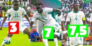 Sénégal - Gambie (3-1) : Habib Diarra en difficulté, une défense Seck - Mamadou Sarr brillante, Pathé Ciss épatant... Les notes des Lions après leur victoire - wiwsport