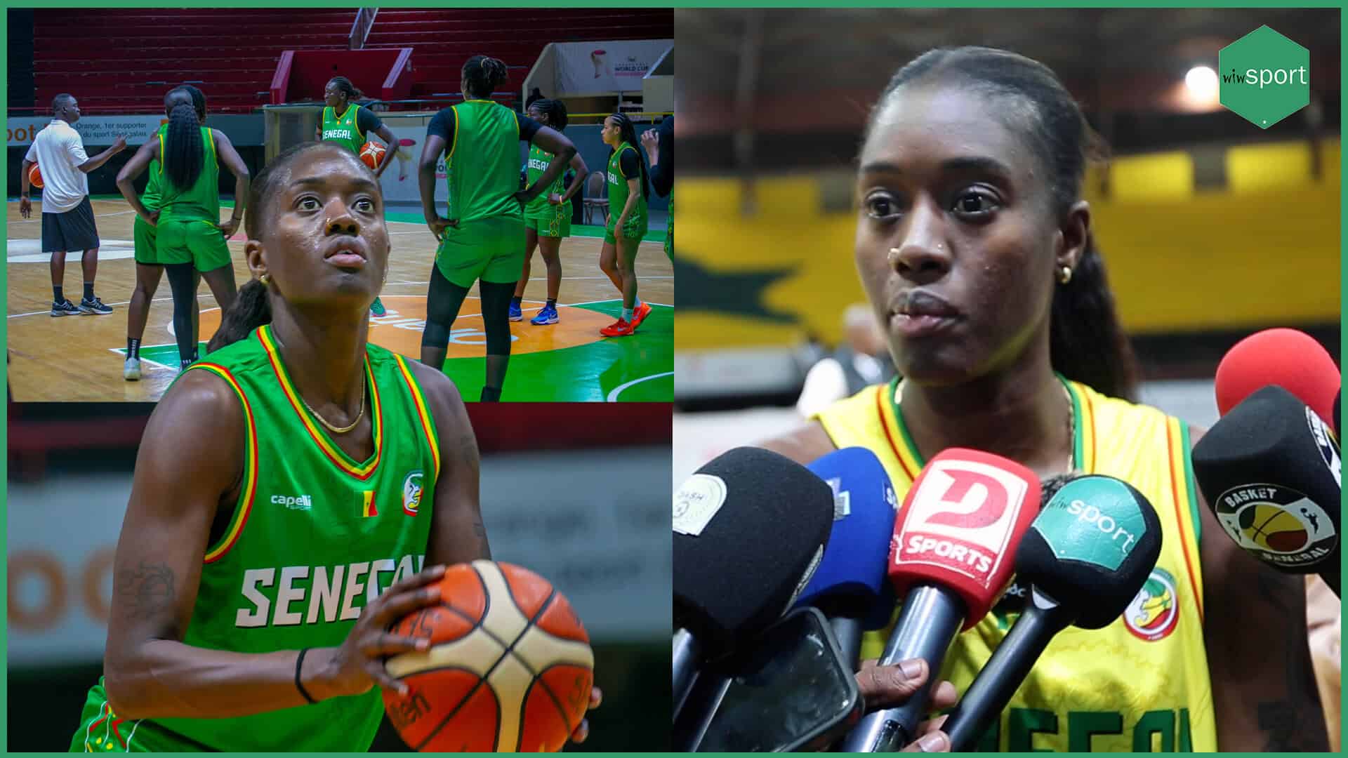 Yacine Diop (Capitaine Lionnes) : « C’est une compétition, nous aurons nos chances et nous allons nous battre à fond »