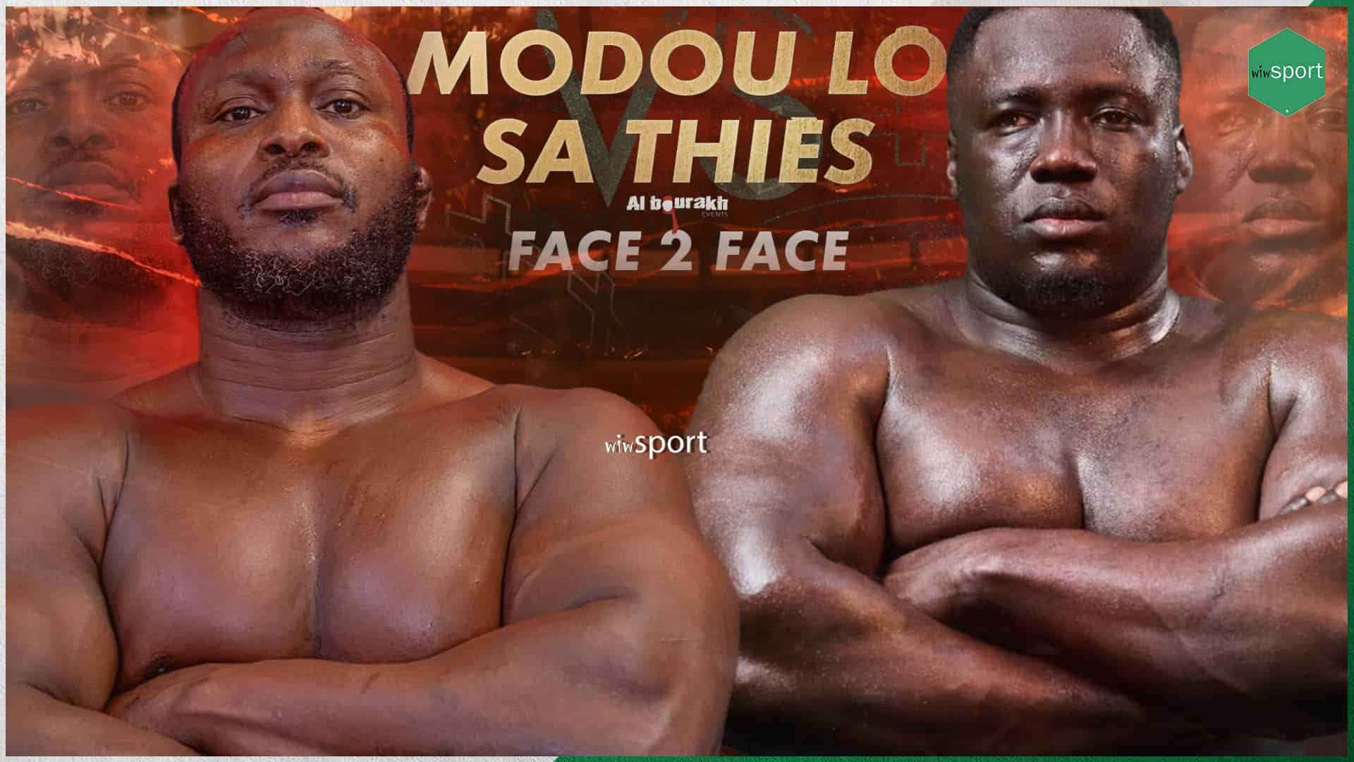 LIVE - Lamb : Suivez en direct le dernier Face à Face d’avant-combat Modou Lô v Sa Thiés - wiwsport