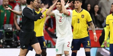 Foot : Finaliste malheureux de la CAN, le Maroc arrache péniblement le nul contre l’Equateur - wiwsport