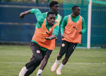 Équipe Nationale : Les Lions au complet pour leur deuxième séance avant le Pérou - wiwsport