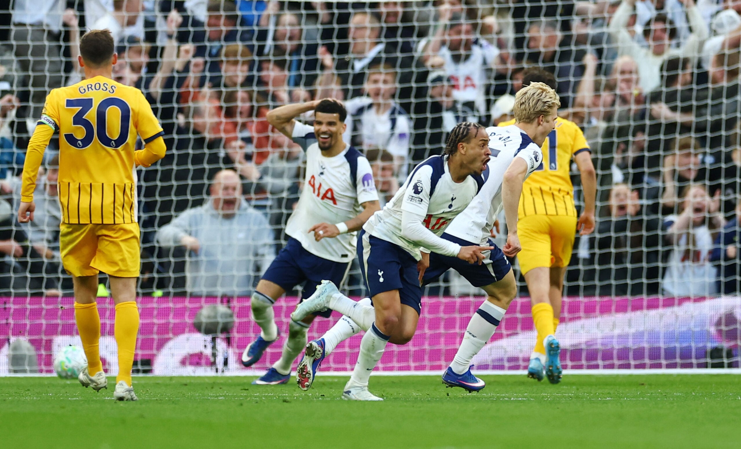 Premier League : Tottenham laisse filer la victoire contre Brighton - wiwsport