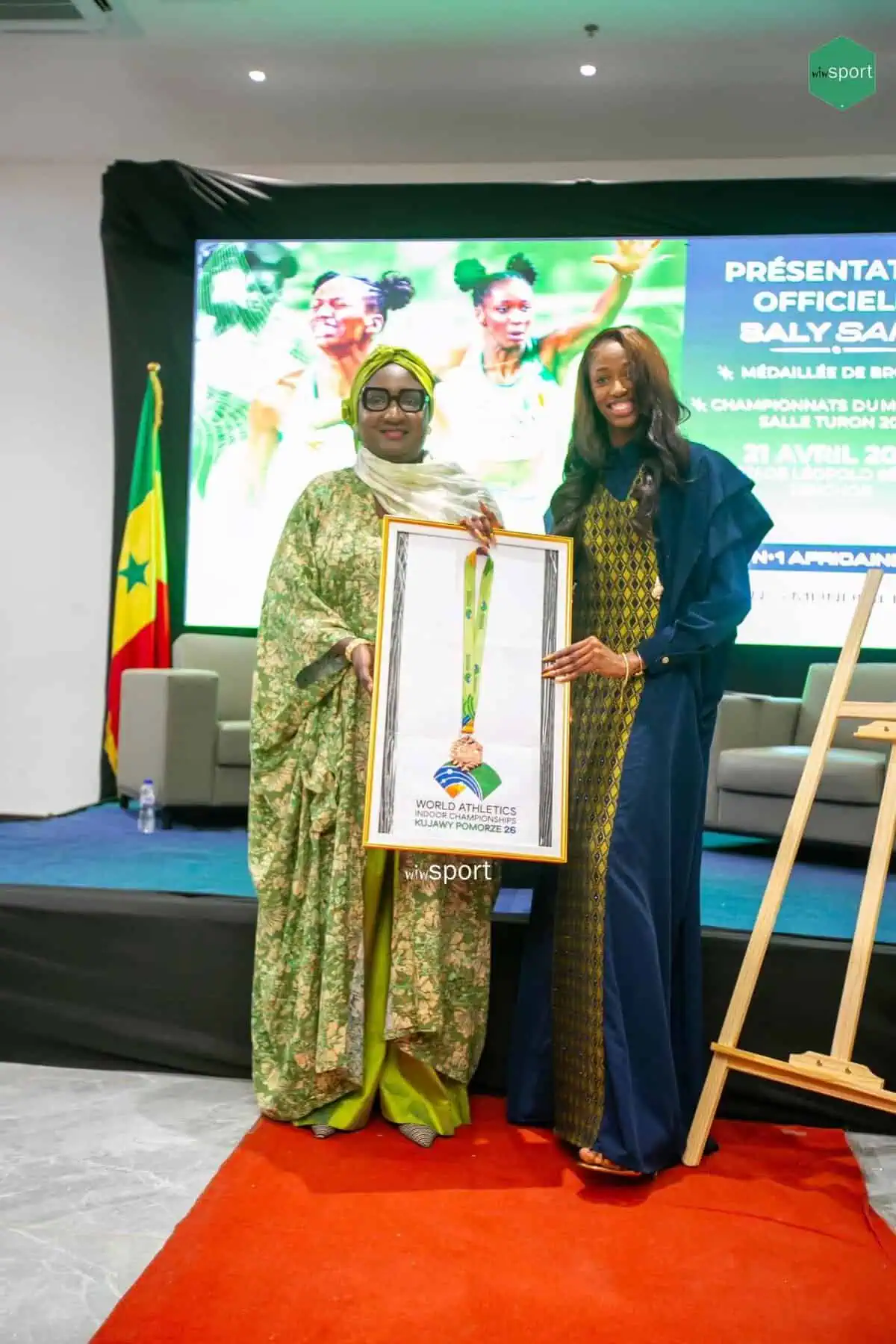 Bronze mondial de Saly Sarr : l’État promet un accompagnement renforcé pour viser l’or ! - wiwsport