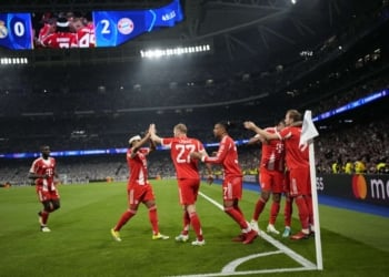 Ligue des Champions : Le Bayern Munich de Nicolas Jackson fait tomber le Real Madrid au Bernabeu - wiwsport