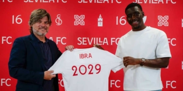 Séville : Ibra Sow va effectuer la préparation estivale avec l’équipe première - wiwsport