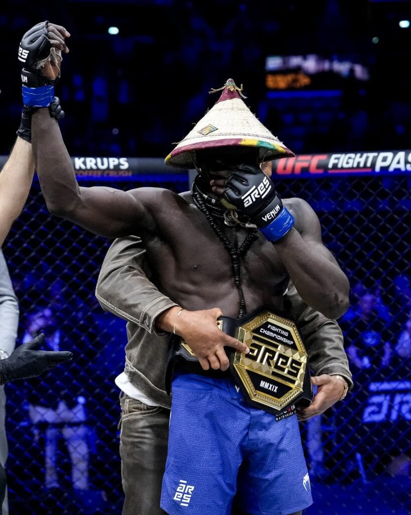 MMA - Moustapha Diakhaté est le nouveau champion de Light Heavy Weight d'ARES ! - wiwsport