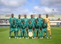 Onze de départ du Sénégal face au Ghana. CP:FSF