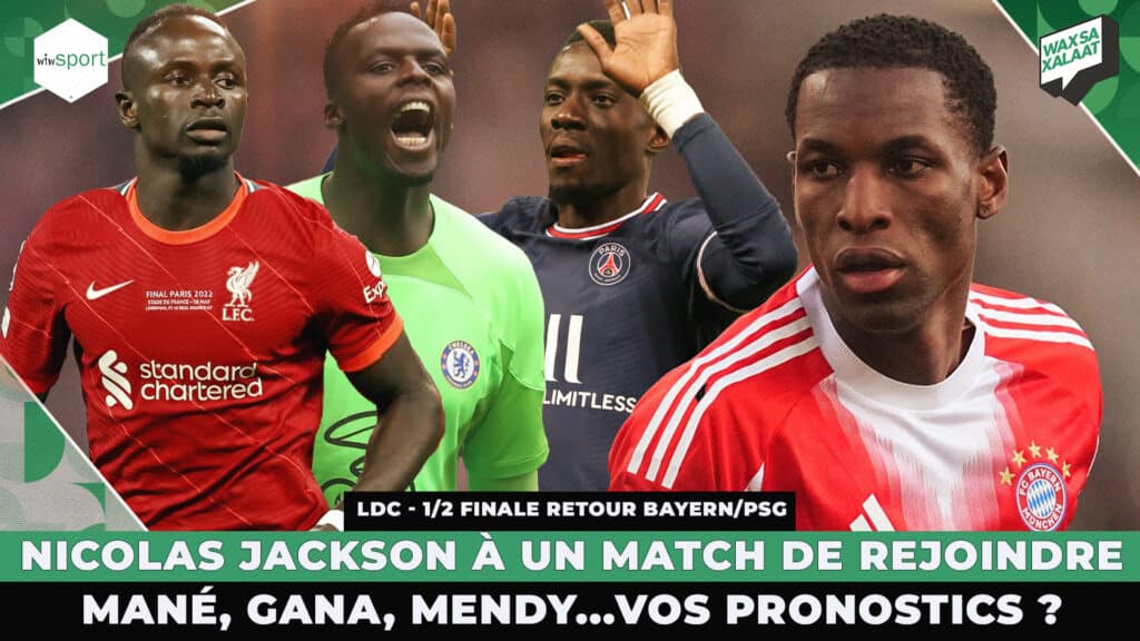 #Waxsaxalaat - LDC - Nicolas Jackson à un match de rejoindre Mané, Gana, Mendy... Vos pronostics ? - wiwsport #Waxsaxalaat - LDC - Nicolas Jackson à un match de rejoindre Mané, Gana, Mendy... Vos pronostics ? - wiwsport