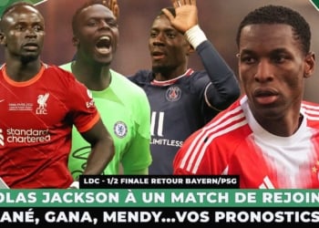 #Waxsaxalaat - LDC - Nicolas Jackson à un match de rejoindre Mané, Gana, Mendy... Vos pronostics ? - wiwsport