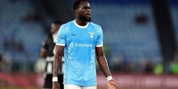 Boulaye Dia of SS Lazio looks on during the serie Serie A Enilive match between SS Lazio and Udinese Calcio at Olimpico on April 27, 2026 in Rome, Italy  (Photo by Giuseppe Maffia/NurPhoto via Getty Images)