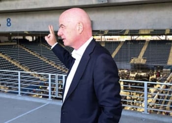 Billetterie Coupe du monde 2026 - La FIFA sous le coup d'une enquête dans les États de New York et du New Jersey - wiwsport NEW YORK, NEW YORK - MAY 22: FIFA President Gianni Infantino attends NYNJ World Cup 26 Fan Hub at USTA Billie Jean King National Tennis Center on May 22, 2026 in New York City. (Photo by Ira L. Black - FIFA/FIFA via Getty Images)