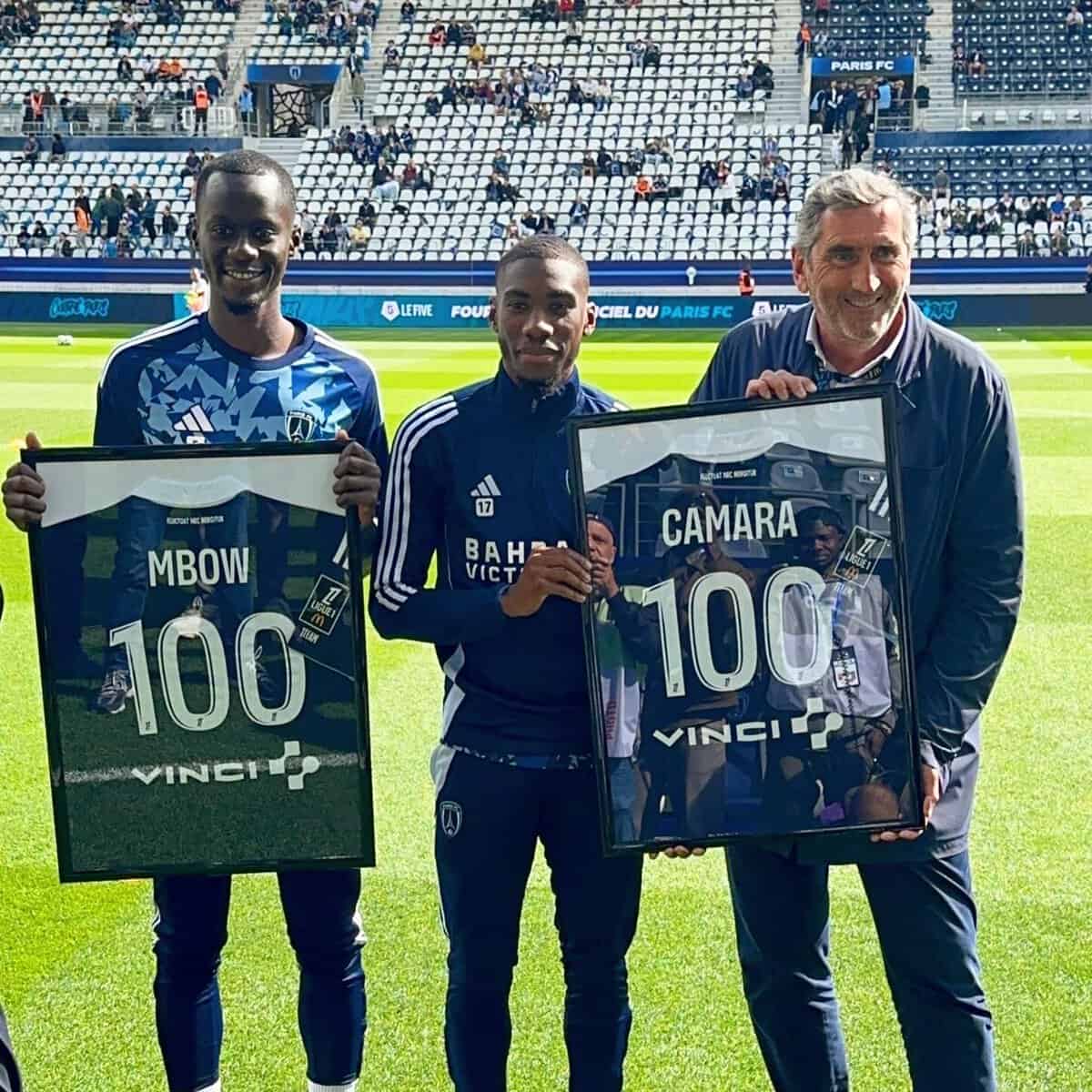 Paris FC : Moustapha Mbow célébré pour son 100e match - wiwsport