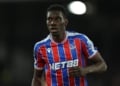 LONDON, ENGLAND - MAY 07: Ismaïla Sarr of Crystal Palace during the UEFA Europa Conference League match between Crystal Palace FC and FC Shakhtar Donetsk at Selhurst Park on May 07, 2026 in London, England. (Photo by Steve Bardens - AMA/Getty Images)