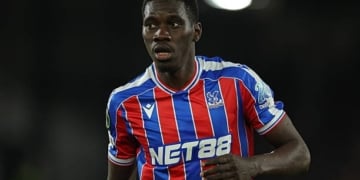 LONDON, ENGLAND - MAY 07: Ismaïla Sarr of Crystal Palace during the UEFA Europa Conference League match between Crystal Palace FC and FC Shakhtar Donetsk at Selhurst Park on May 07, 2026 in London, England. (Photo by Steve Bardens - AMA/Getty Images)