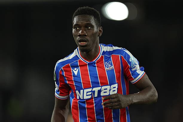 LONDON, ENGLAND - MAY 07: Ismaïla Sarr of Crystal Palace during the UEFA Europa Conference League match between Crystal Palace FC and FC Shakhtar Donetsk at Selhurst Park on May 07, 2026 in London, England. (Photo by Steve Bardens - AMA/Getty Images)