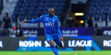 RIYADH, SAUDI ARABIA - MARCH 6: Kalidou Koulibaly of team Al Hilal FC warms up during the Saudi Pro League game between Al Hilal and Al Najmah at Kingdom Arena on March 6, 2026 in Riyadh, Saudi Arabia.  (Photo by Abdullah Ahmed/Getty Images)
