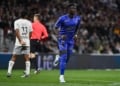 Lamine CAMARA of Monaco during the Ligue 1 McDonald's match between Toulouse and Monaco at Stadium de Toulouse on April 25, 2026 in Toulouse, France. (Photo by Sylvain Thomas/FEP/Icon Sport via Getty Images)