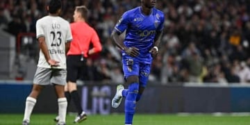 Lamine CAMARA of Monaco during the Ligue 1 McDonald's match between Toulouse and Monaco at Stadium de Toulouse on April 25, 2026 in Toulouse, France. (Photo by Sylvain Thomas/FEP/Icon Sport via Getty Images)