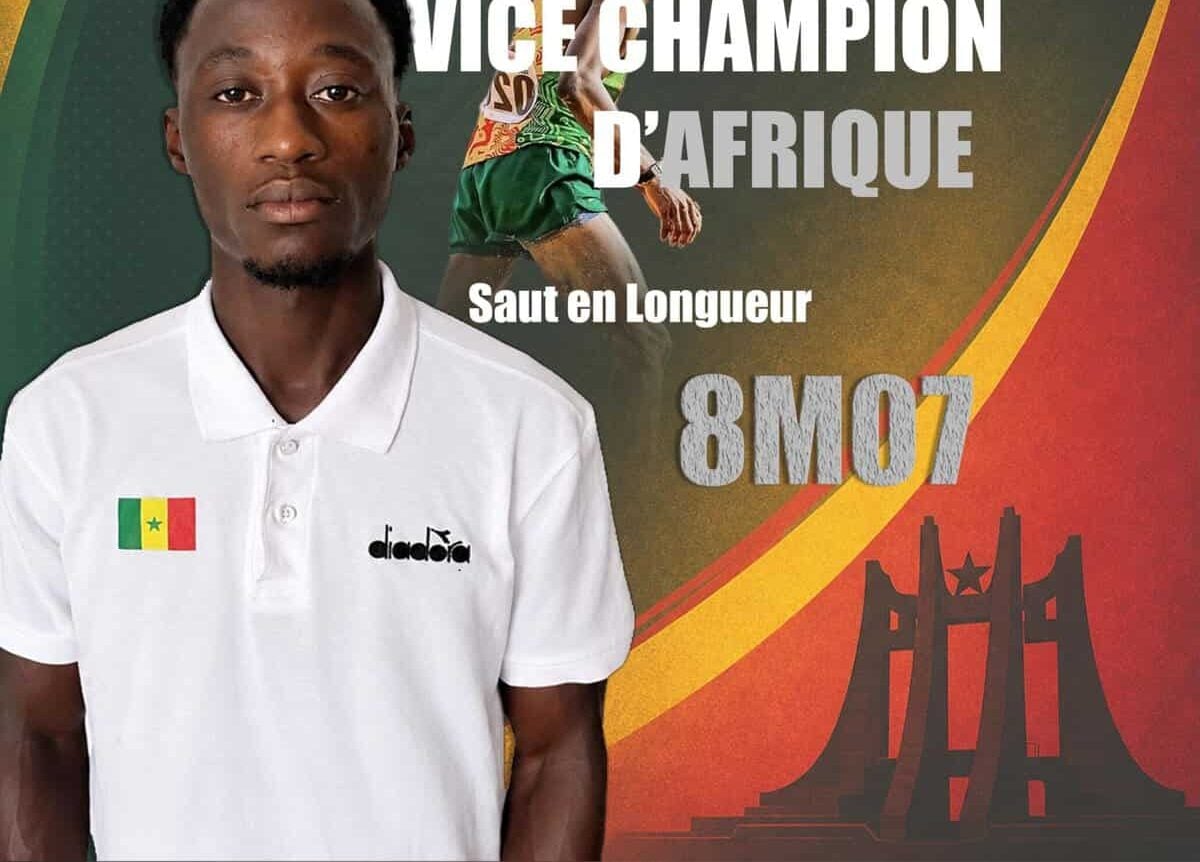 Championnats d’Afrique Accra 2026 – Lys Mendy vice-champion d'Afrique (saut en longueur) ! - wiwsport Championnats d’Afrique Accra 2026 – Lys Mendy vice-champion d'Afrique (saut en longueur) ! - wiwsport