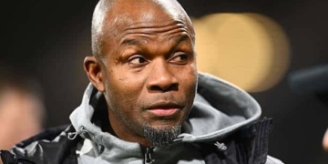 Omar Daf of Amiens during French Cup match between Toulouse and Amiens at Stadium de Toulouse on February 4, 2026 in Toulouse, France. (Photo by Loic Cousin/Icon Sport via Getty Images)