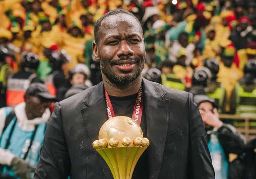 Pape Thiaw : « J’espère que la règle de “jamais deux sans trois” va s’appliquer à cette Coupe du monde » - wiwsport Pape Thiaw : « J’espère que la règle de “jamais deux sans trois” va s’appliquer à cette Coupe du monde » - wiwsport