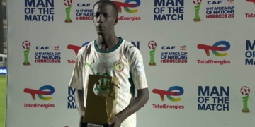 CAN U17 : Souleymane Commissaire Faye homme du match face à l’Algérie - wiwsport