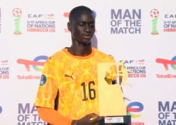 CAN U17: Assane Sarr élu homme du match après la victoire du Sénégal(1-0)face au Ghana - wiwsport