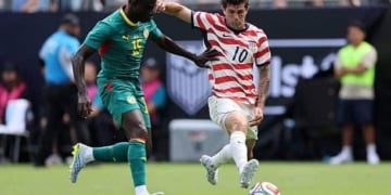 Krepin Diatta(SEN) et Christian Pulisic(USA)