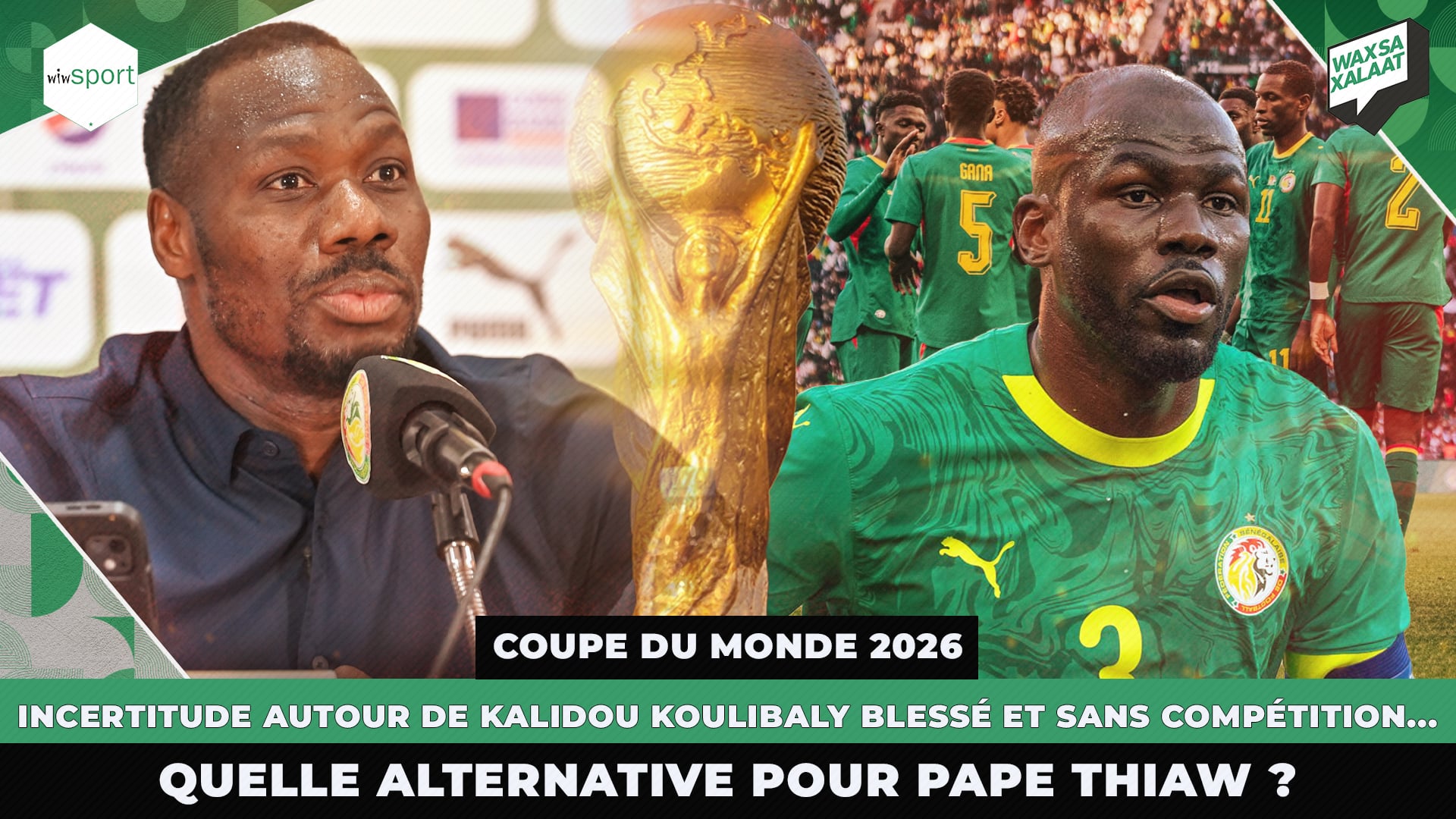 #Waxsaxalaat - Coupe du Monde 2026 - Incertitude autour de Kalidou Koulibaly blessé et sans compétition - wiwsport #Waxsaxalaat - Coupe du Monde 2026 - Incertitude autour de Kalidou Koulibaly blessé et sans compétition - wiwsport