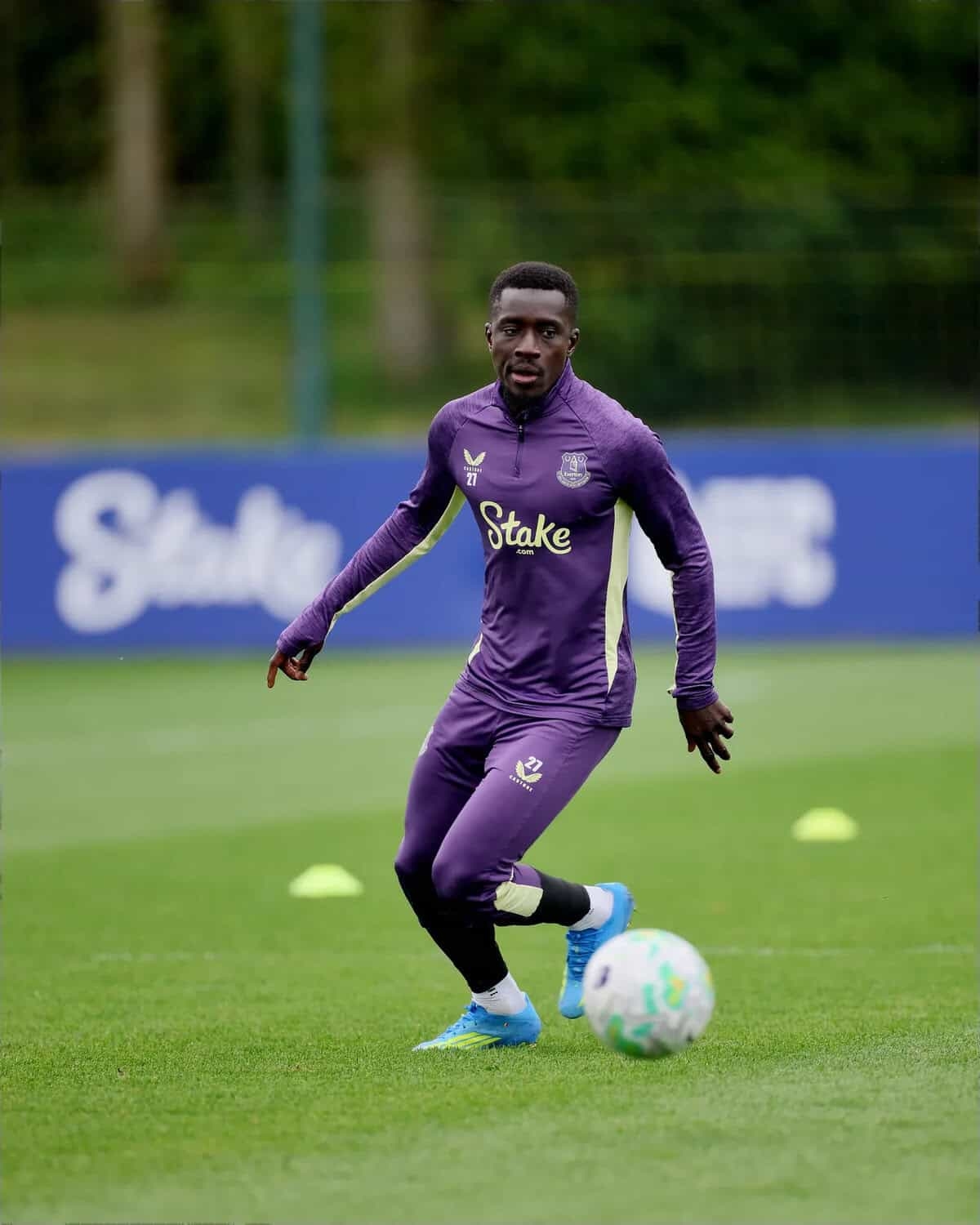 Everton : David Moyes donne des nouvelles d'Idrissa Gana Gueye : « Il n'a pas encore repris l'entraînement, mais il va bien »