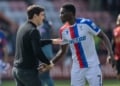Ici à l'image, l'ailier sénégalais Ismaïla Sarr pourrait être entraîné à Crystal Palace par Andoni Iraola la saison prochaine