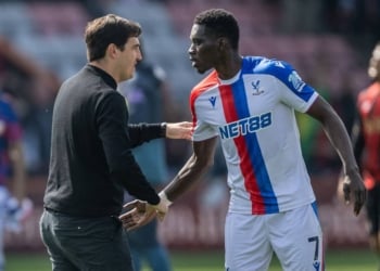 Ici à l'image, l'ailier sénégalais Ismaïla Sarr pourrait être entraîné à Crystal Palace par Andoni Iraola la saison prochaine