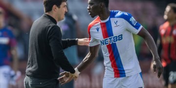 Ici à l'image, l'ailier sénégalais Ismaïla Sarr pourrait être entraîné à Crystal Palace par Andoni Iraola la saison prochaine