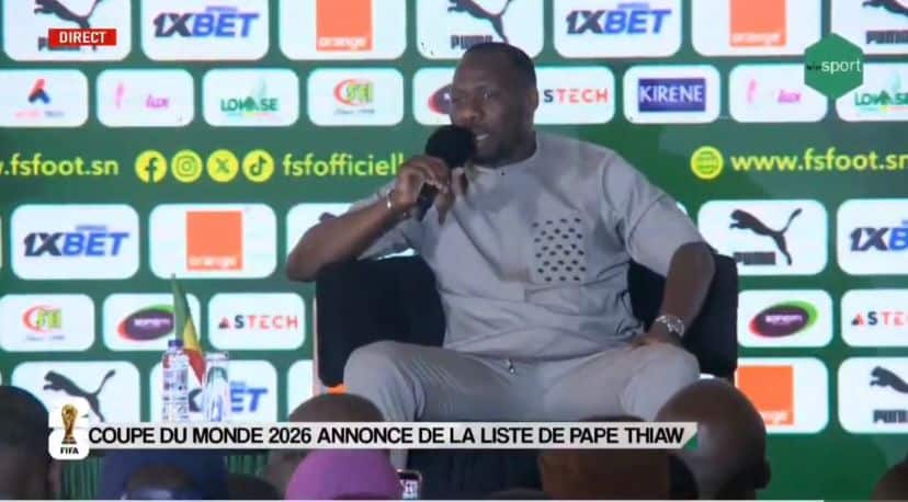Thiaw xác nhận 2 cầu thủ rời đội tuyển Senegal trước World Cup 2026