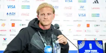 Norvège - Sénégal : La bévue d'un journaliste sénégalais qui confond en conférence de presse un joueur norvégien avec l’entraîneur - wiwsport