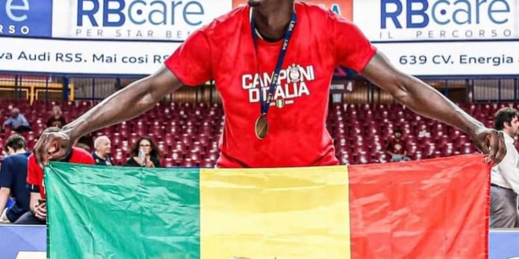 Ousmane Diop sacré champion d’Italie avec l’Olimpia Milan