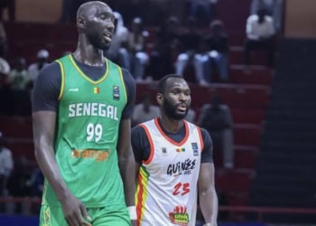 Basket – Match Amical : Le Sénégal s’incline devant la Guinée (56-65) au Stadium Marius Ndiaye !