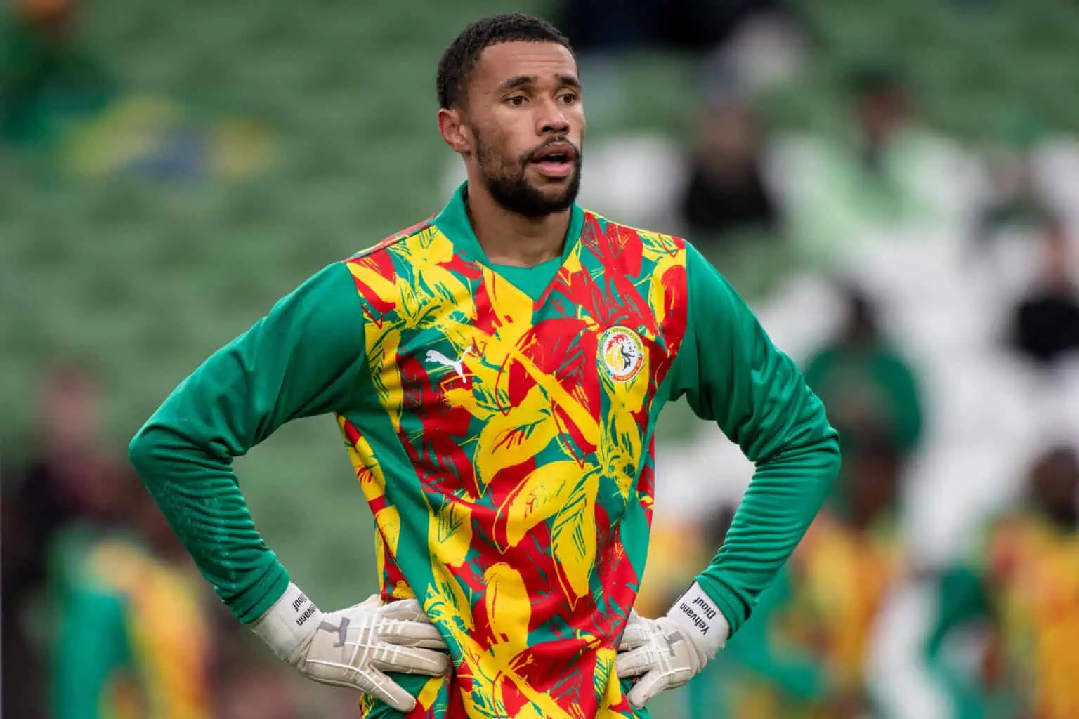 Mondial 2026 – Yehvann Diouf : « Chaque match compte, chaque détail compte et c’est là qu’on va faire la différence » ! - wiwsport Yehvann Diouf of Senegal during the International Friendly match between Republic of Ireland and Senegal at Aviva Stadium in Dublin, Ireland on June 6, 2025 (Photo by Andrew SURMA/ SIPA USA).