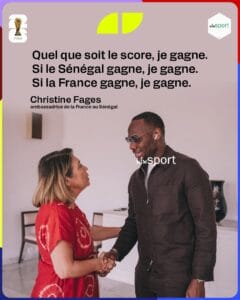 Au-delà de Sénégal-France, Christine Fages livre sa vision du sport, de la jeunesse et de la diplomatie « Le sport est un élément essentiel de la vie des Sénégalais » - wiwsport