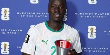 Pape Guèye double buteur et homme du match face à l’Irak