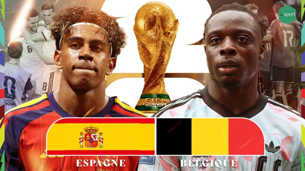 LIVE - Suivez en direct le match Espagne vs Belgique ! - wiwsport